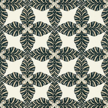 Wallpaper Starleaf T2971 Black - THIBAUT