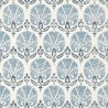 Turkish Damascusk T72611 Blue and White