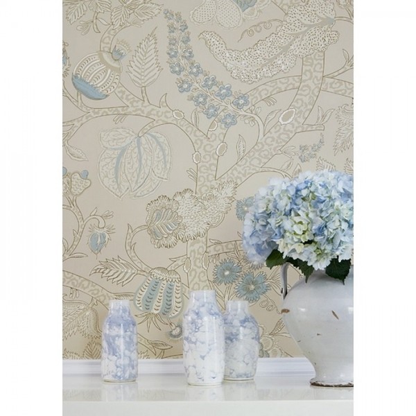 Wallpaper Macbeth T72621 Grey - THIBAUT