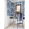 Wallpaper Corneila T72603 Navy - THIBAUT