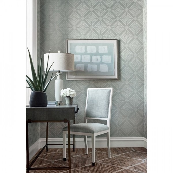 Wallpaper Teramo T435 Black and White - THIBAUT