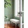 Papier peint Channels T475 Emerald - THIBAUT