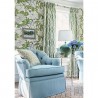 Papel de parede Mitford T2948 Aqua - THIBAUT