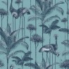 Papel Pintado Crane Fonda Palm Blue DVS013 - DIVINE SAVAGES