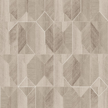 Wallpaper Marquetry Dove PRI001 - KHROMA