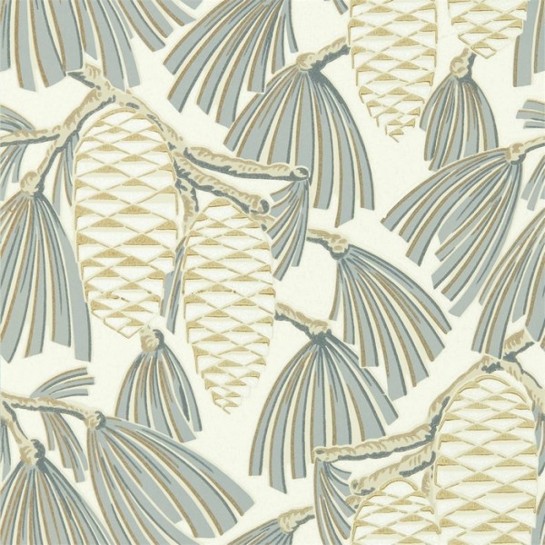 Papier peint Foxley 112128 Platinum Gold - Harlequin