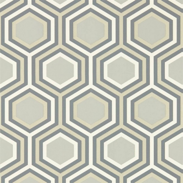 Papier peint Selo 112148 Slate Platinum - Harlequin