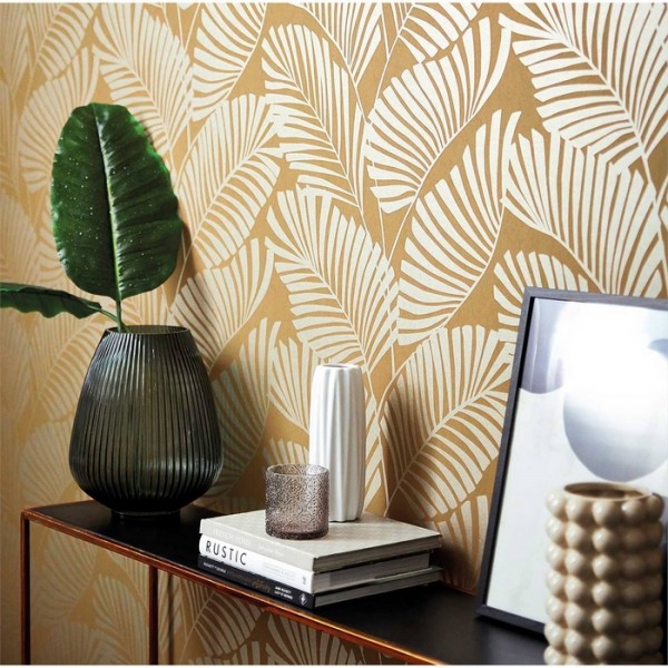 Wallpaper Mala 112138 Ochre - Harlequin