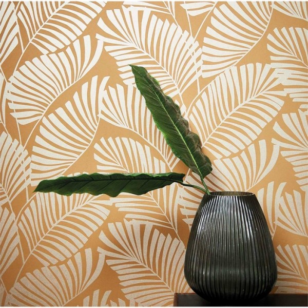 Wallpaper Mala 112138 Ochre - Harlequin