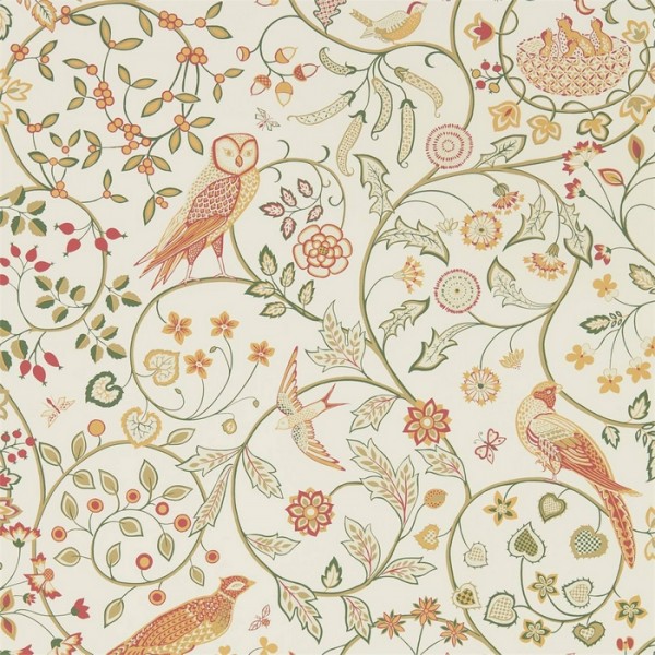 Wallpaper Newill 216705 Ivory Sage - MORRIS CO