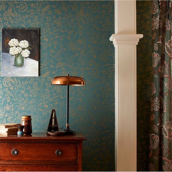 Wallpaper Middlemore 216696 Antique Gold - MORRIS CO