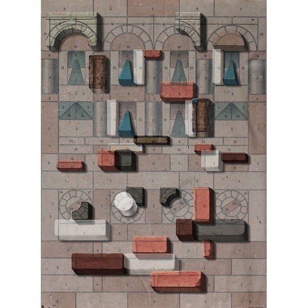 Papel de parede Jeux de Construction WDJC1901 - WALL AND DECO