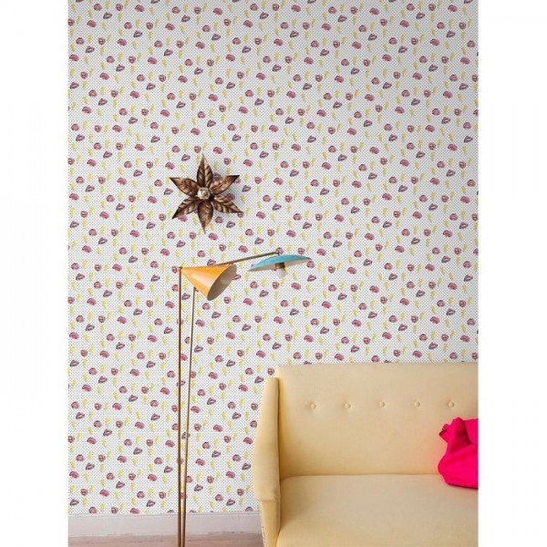 Wallpaper Lips DI 3309-2  - Tres Tintas