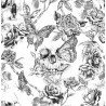 Papel Pintado Skull Roses 104560 - GRAHAM & BROWM