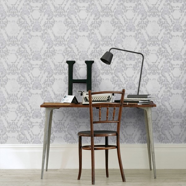 Papier gemalt Geo Damask 106445 - Ja. GRAHAM & BROWM