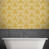 Papier gemalte Geo Damask 106446 - Ja. GRAHAM & BROWM