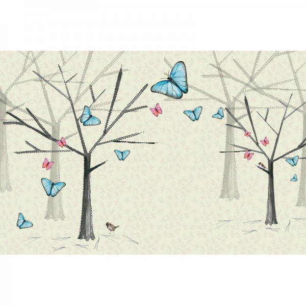 Papier peint SB1A-BUTTERFLY - GLAMORA