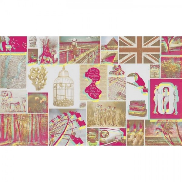 Papel de parede Pink Love Wallpaper 6332024 - WINDMILL AVENUE