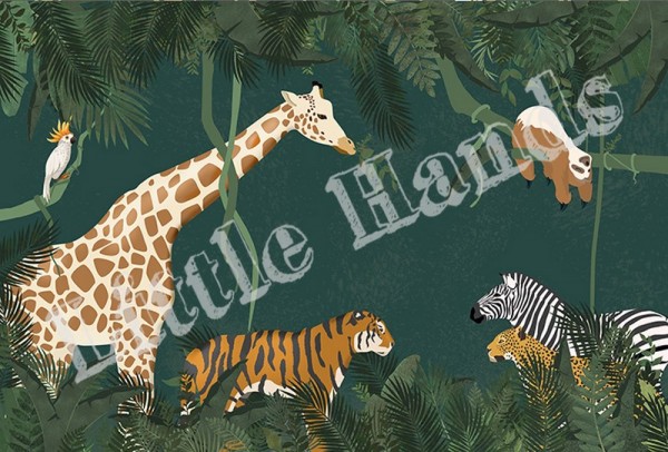 Wallpaper Savanna III - LITTLE HANDS