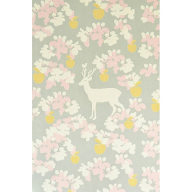 Papel de parede Apple Garden Grey 107-03 - MAJVILLAN