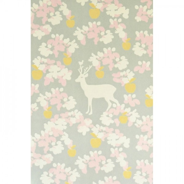 Carta da Parati Apple Garden Grey 107-03 - MAJVILLAN