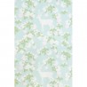 Papier peint Apple Garden Turquoise 107-01 - MAJVILLAN