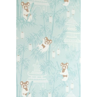 Papel de parede Bambu Turquoise 120-02 - MAJVILLAN