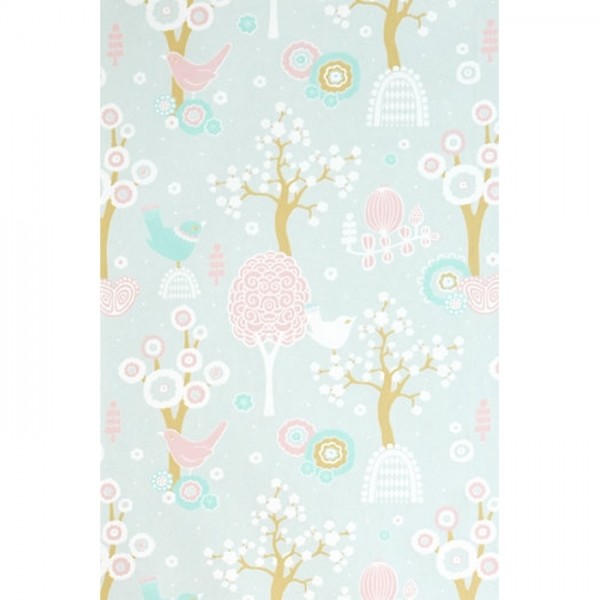 Papel de parede Cherry Valley Grey 102-04 - MAJVILLAN