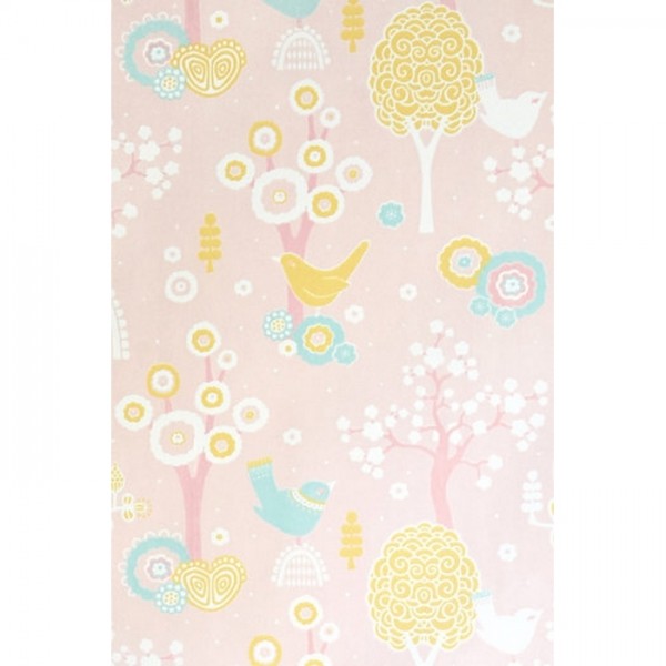 Papel de parede Cherry Valley Pink 102-05 - MAJVILLAN