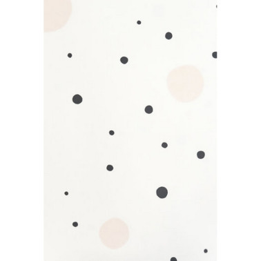 Papel de parede Confetti Soft Black 117-03 - MAJVILLAN