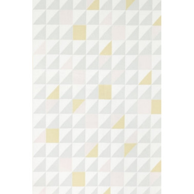 Papel de parede Katinka Pink-Yellow 115-02 - MAJVILLAN