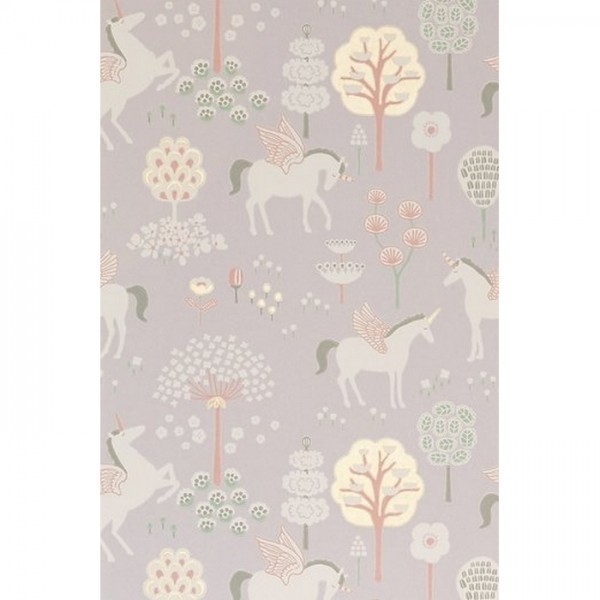 Papier peint True Unicorns Lilac 116-04 - MAJVILLAN