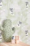 Papel de parede Bambu Grey 120-01 - MAJVILLAN