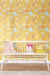 Papier peint Cherry Valley Yellow 102-01 - MAJVILLAN