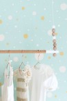 Wallpaper Confetti Turquoise 117-02 - MAJVILLAN