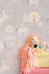 Papier peint True Unicorns Lilac 116-04 - MAJVILLAN