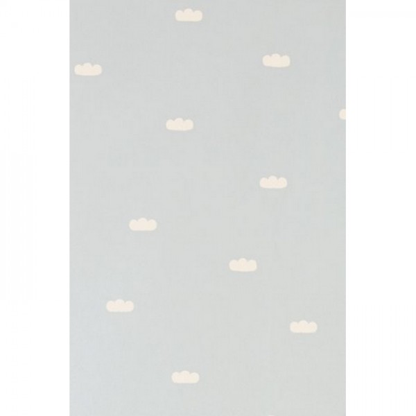 Papel de parede Dreamy Clouds Dusty Blue 132-02 - MAJVILLAN