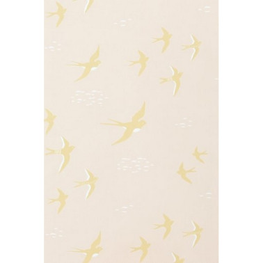 Papel de parede Follow The Wind Sunny Pink 130-01 - MAJVILLAN