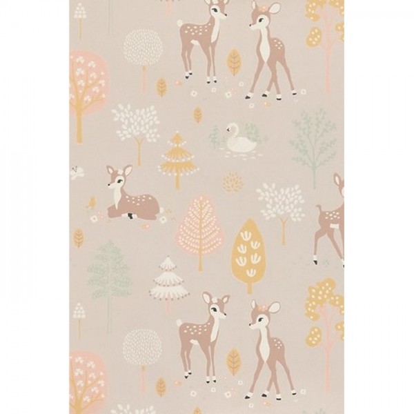 Papier peint Golden Woods Dusty Lilac 125-04 - MAJVILLAN