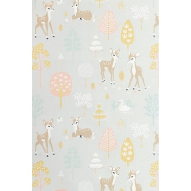 Papel de parede Golden Woods Soft Grey 125-01 - MAJVILLAN