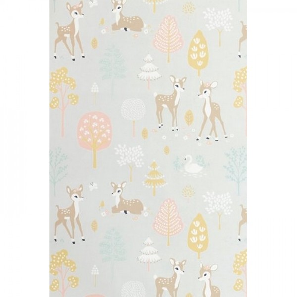 Papier peint Golden Woods Soft Grey 125-01 - MAJVILLAN