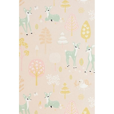 Papel de parede Golden Woods Sweet Pink 125-03 - MAJVILLAN