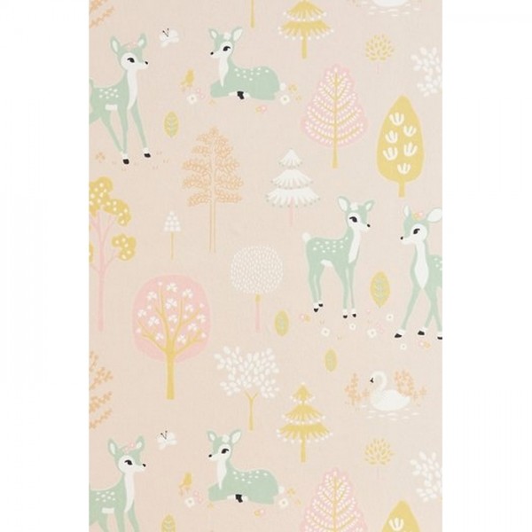 Papel Pintado Golden Woods Sweet Pink 125-03 - MAJVILLAN