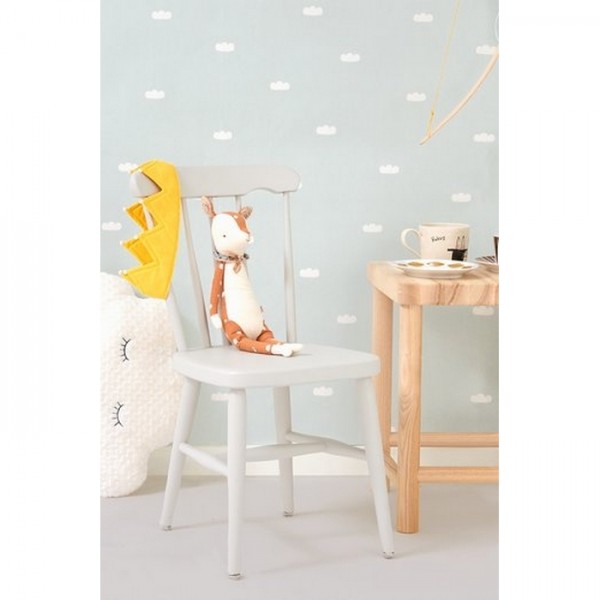 Papel de parede Dreamy Clouds Dusty Blue 132-02 - MAJVILLAN