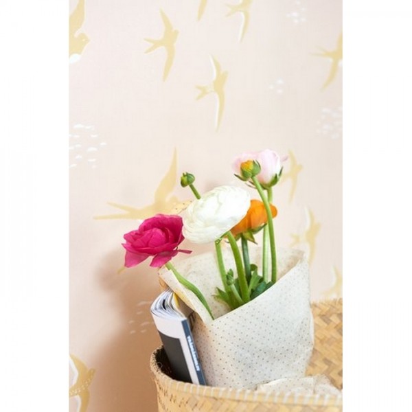 Papel Pintado Follow The Wind Sunny Pink 130-01 - MAJVILLAN