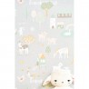 Papier peint My Farm Soft Grey 127-01 - MAJVILLAN