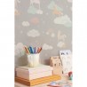 Wallpaper Rainbow Treasures Mud Grey 129-01 - MAJVILLAN