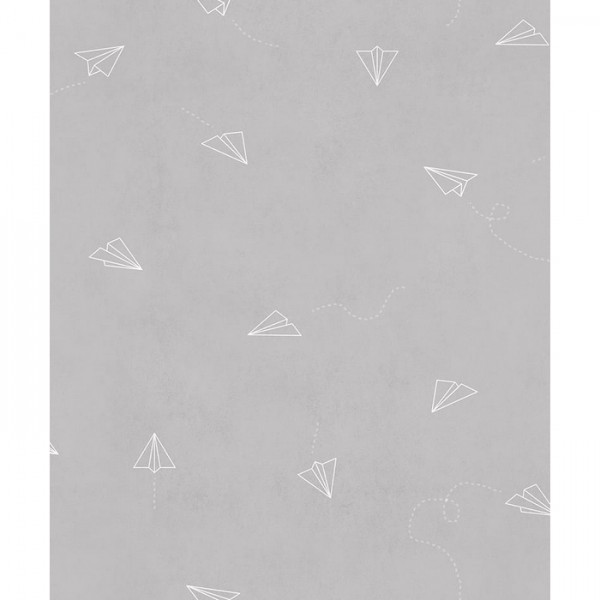 Carta da Parati Lindbergh Full Grey 8500040 - COORDONNE