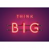 Papel de parede Neon Big Red Mural 8500180 - COORDONNE