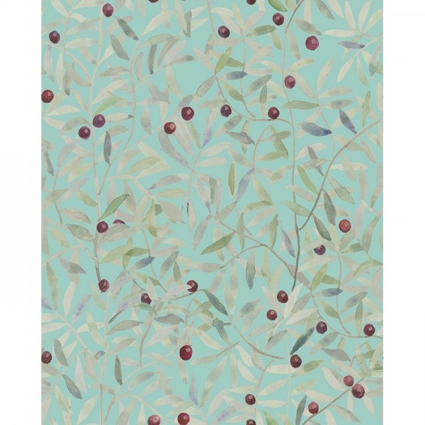 Papel de parede Leaf Craze - Lagoon 8000009 - COORDONNE